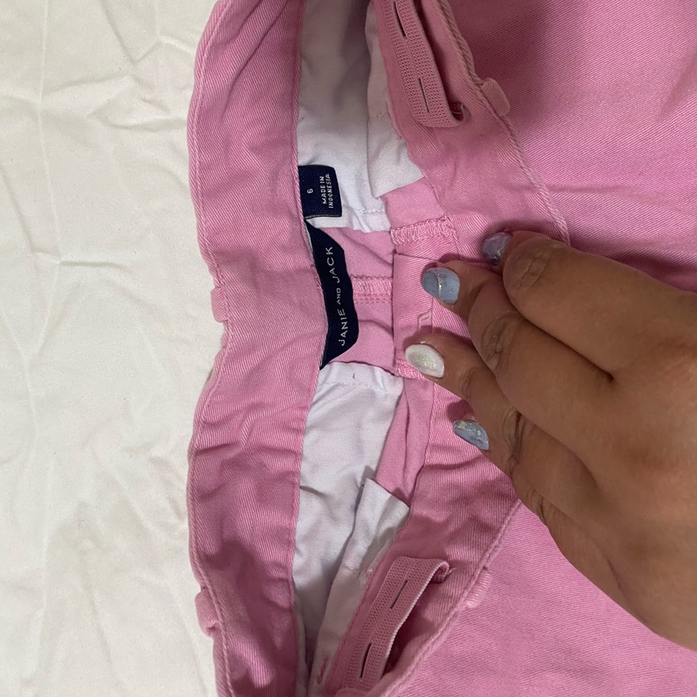 Janie and Jack Light Pink Shorts
